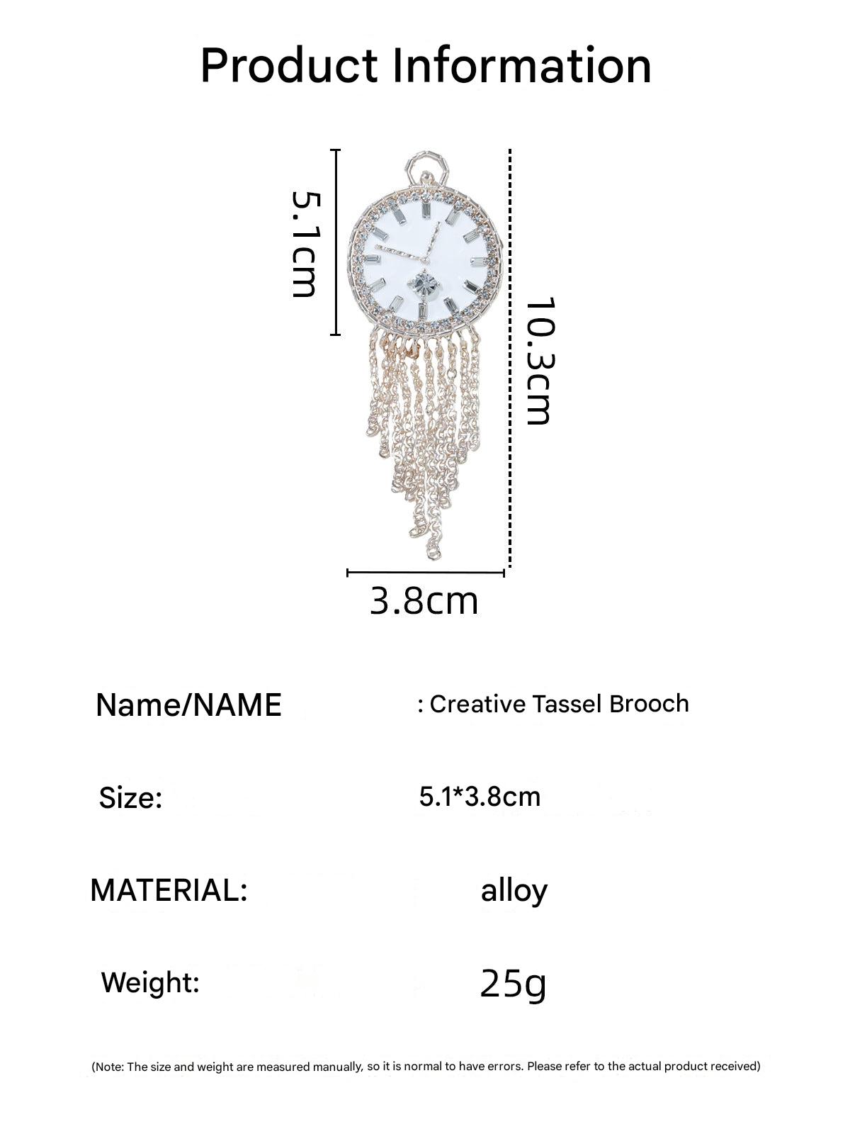 Rose gold geometric brooch for women