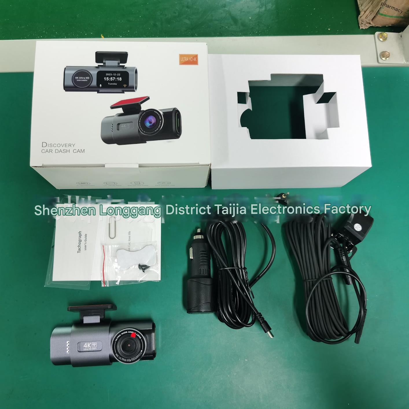 4K WiFi Dash Cam with Night Vision Image 1