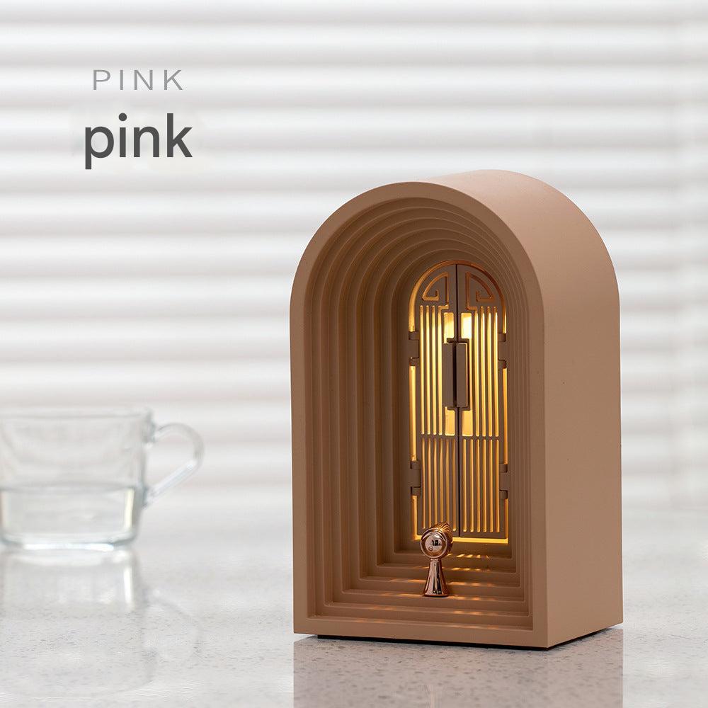 stylish usb charging table lamp and speaker