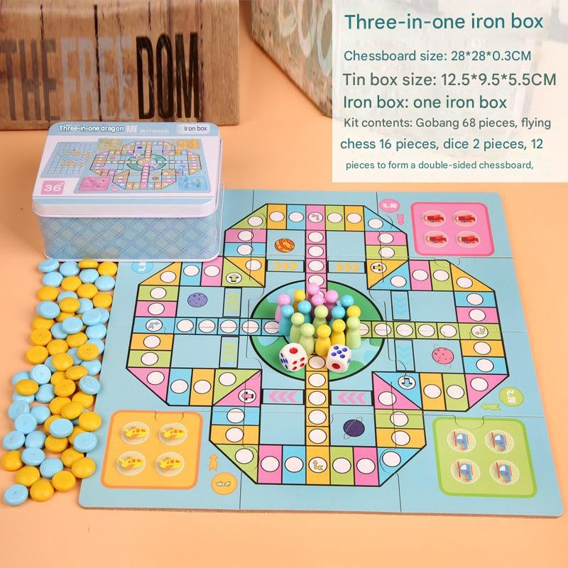 multi-game chess set