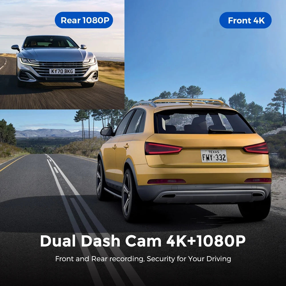 Dual Camera Dash Cam Front Image 2