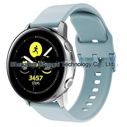 Premium Silicone Sport Band for Samsung Galaxy Watch Active/Active2 - Customizable Colors