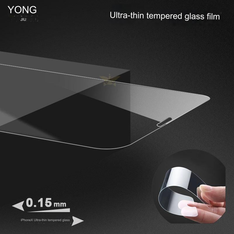 Ultra-Thin Tempered Glass Screen Protector for iPhone XS Max/XR - 0.15mm, Anti-Fingerprint, High Definition