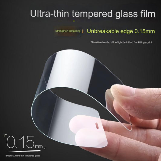 Ultra-Thin Tempered Glass Screen Protector for iPhone XS Max/XR - 0.15mm, Anti-Fingerprint, High Definition