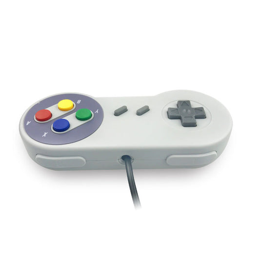 Gaming USB Controller for PC - Retro SNES Style Gamepad, Ideal for All Ages