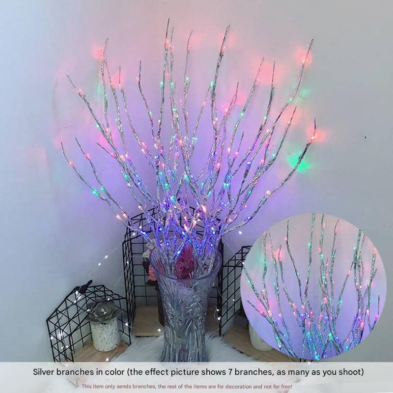 Durable iron wire LED branch lights