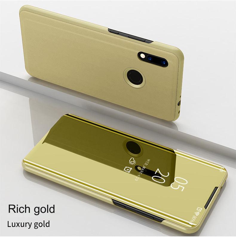 Premium Mirror Flip Phone Case for Samsung Galaxy S24, Note20, and More - Stylish & Functional Protection