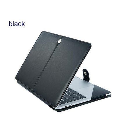 Premium PU Leather Case for MacBook Air & Pro - 11, 13, 15 Inch Protective Sleeve Cover