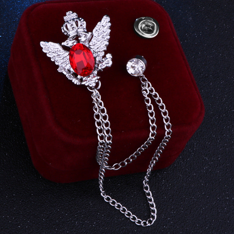 Men's Brooch in Formal Wear - Image 5