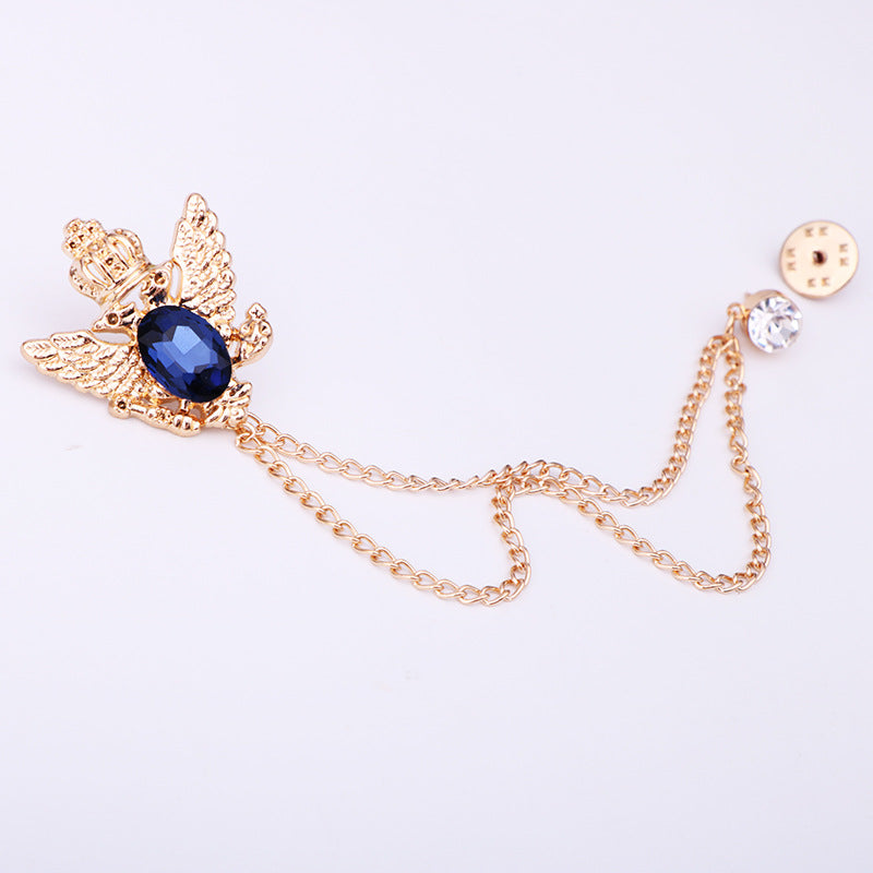 Vintage Eagle Brooch for Men - Image 1