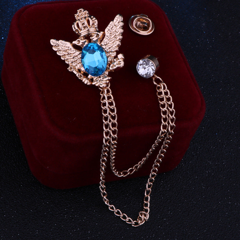 Gift Boxed Eagle Brooch for Men - Image 6
