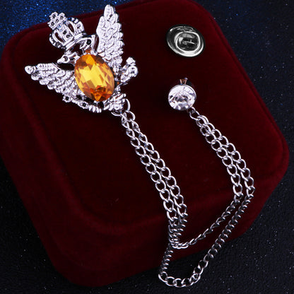 Gift Boxed Eagle Brooch for Men - Image 6