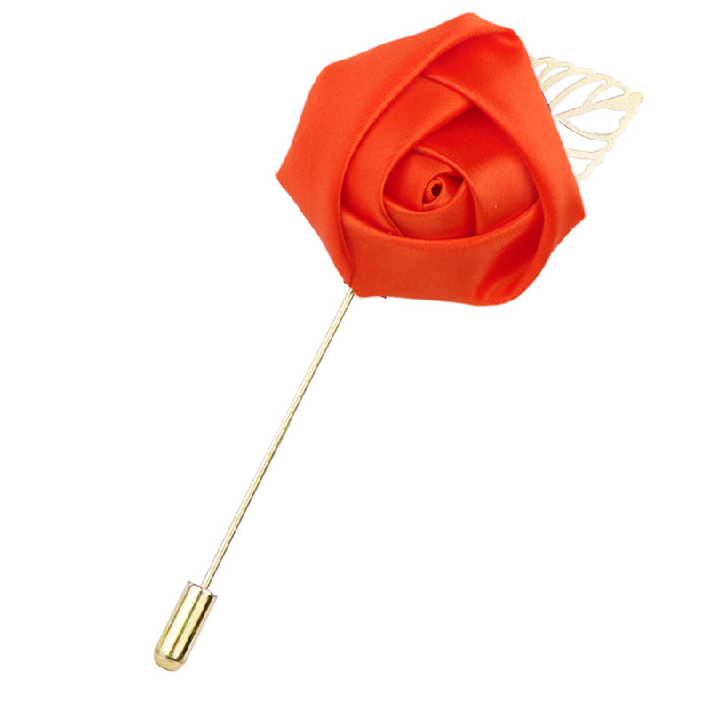 Unisex rose pin for fashion image 4
