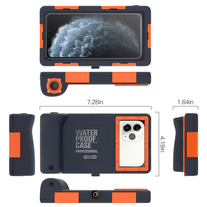 Ultra-Durable 15M Waterproof Diving Case for iPhone & Samsung - Anti-Shock & Impact-Resistant