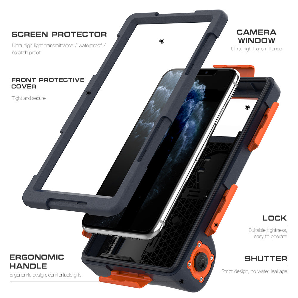 Ultra-Durable 15M Waterproof Diving Case for iPhone & Samsung - Anti-Shock & Impact-Resistant