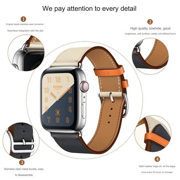 luxury leather watch band