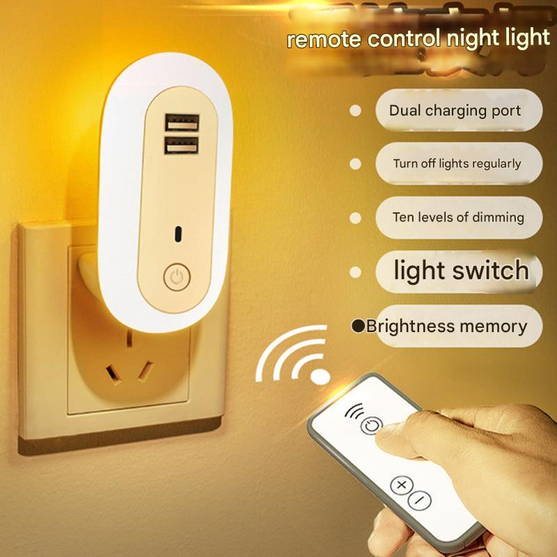 remote-controlled wall light bedroom