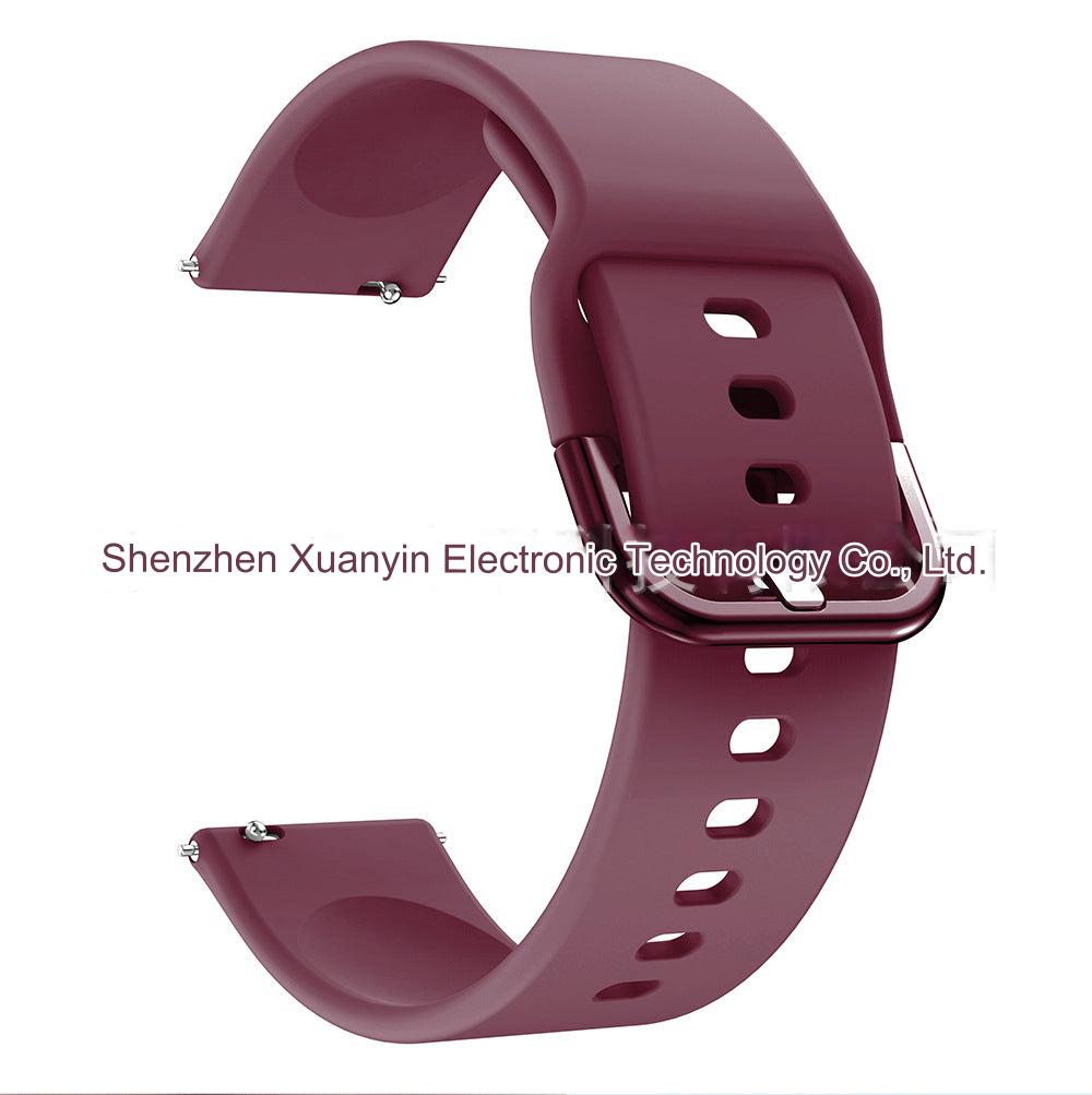 Premium Silicone Sport Band for Samsung Galaxy Watch Active/Active2 - Customizable Colors