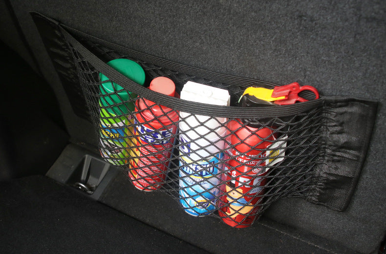 Compact space-saving trunk storage solution