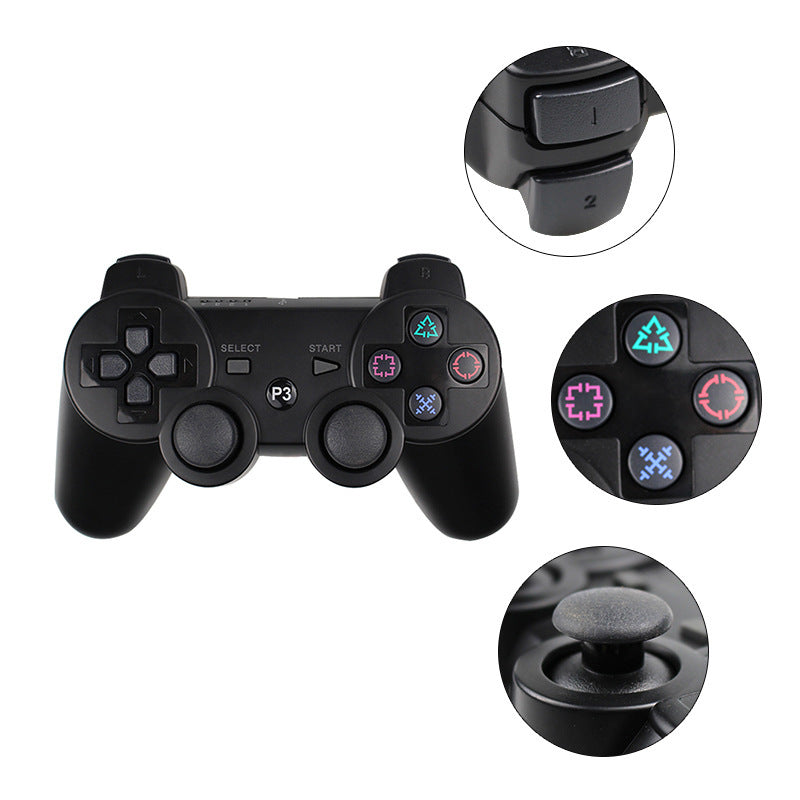 Wireless Bluetooth PS3 Controller - Ergonomic Design for Ultimate Gaming Experience