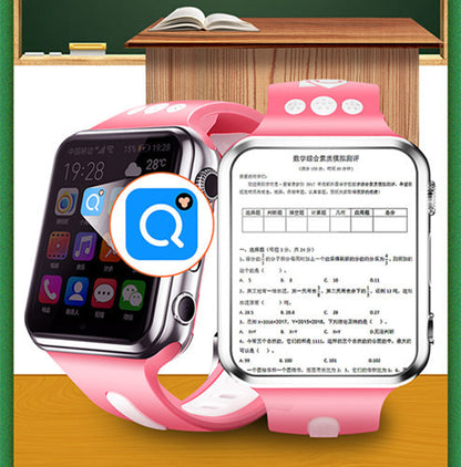 Child’s smartwatch 4G W5 Pro on wrist