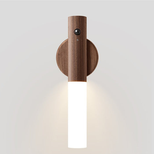 modern led night light in corridor