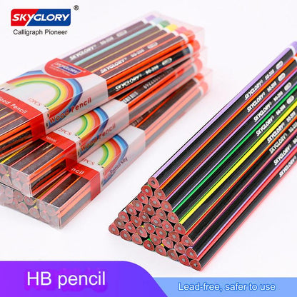 12-Pack Premium HB Pencils with Erasers - Perfect for Students and Artists