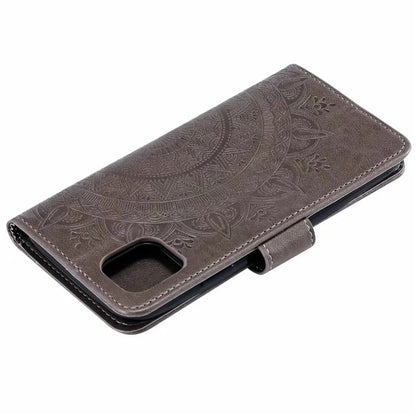 Stylish Leather Phone Wallet Case for iPhone 15/16 & Samsung Galaxy - Multiple Colors