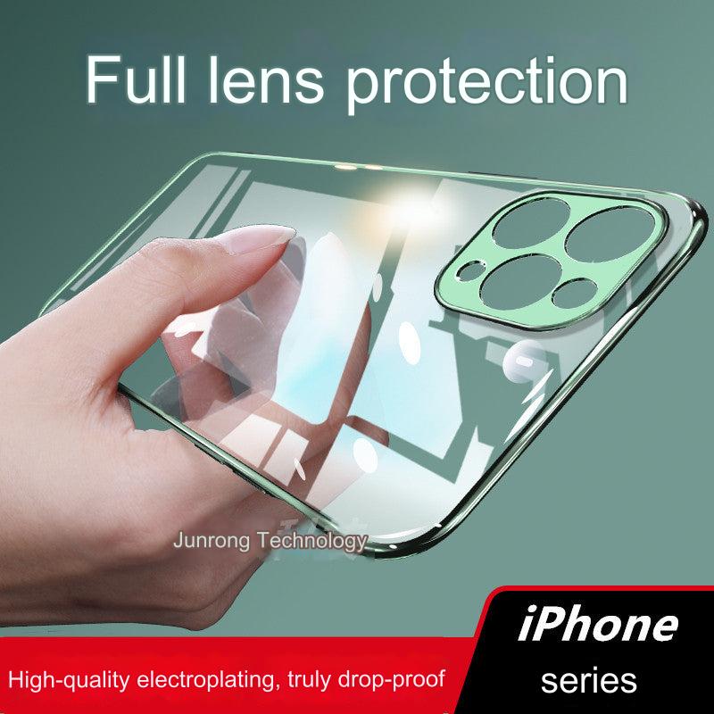 Ultra Protective Clear TPU Case for iPhone 16 Pro Max & 15 Pro - Stylish & Shockproof