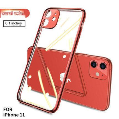 Ultra Protective Clear TPU Case for iPhone 16 Pro Max & 15 Pro - Stylish & Shockproof