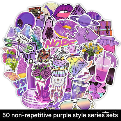 Purple VSCO Stickers