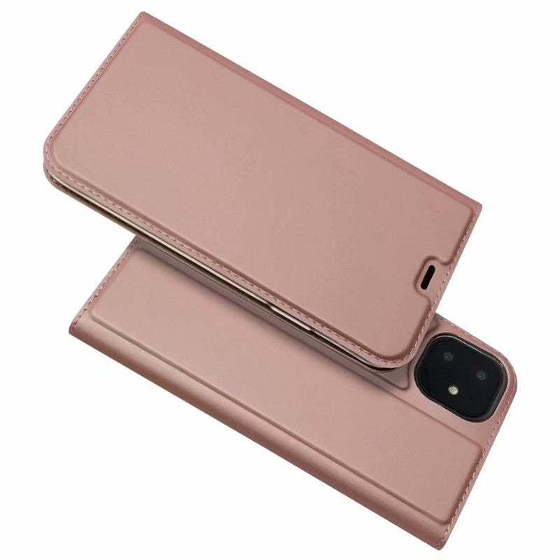 Magnetic Flip Case for iPhone and Samsung - Premium PU Leather with Stand & Shockproof Protection