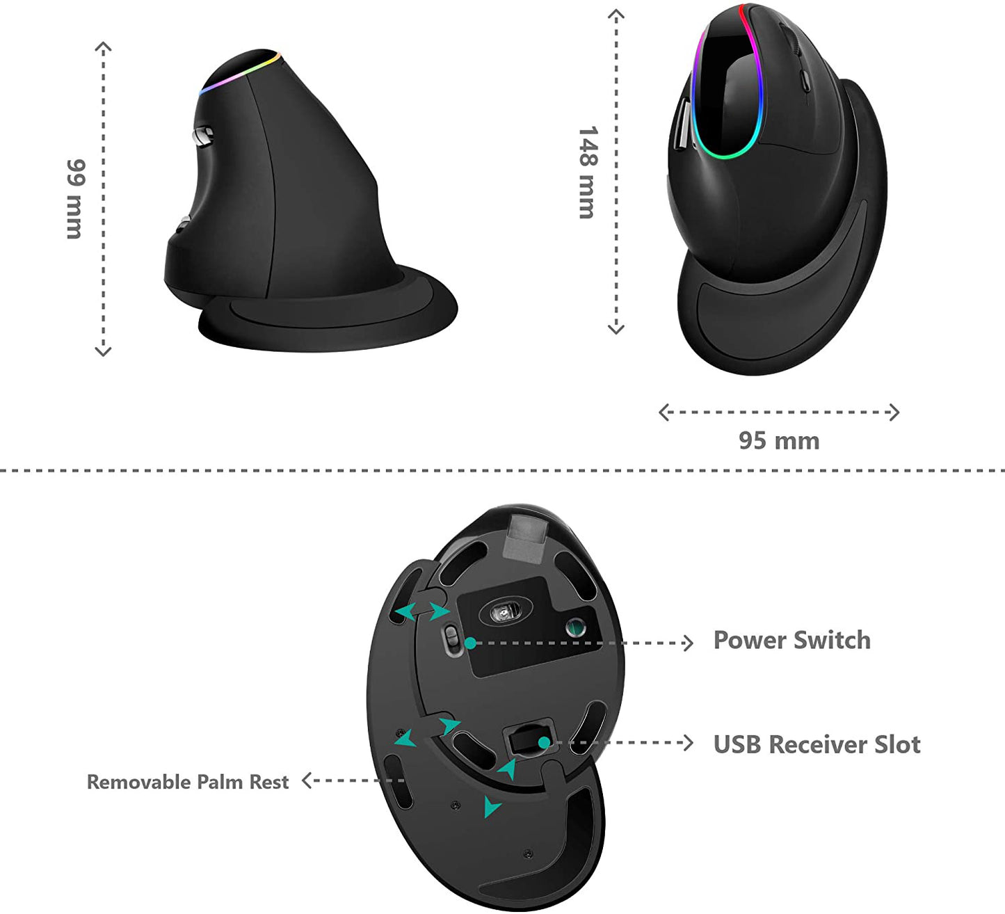 ergonomic vertical mouse