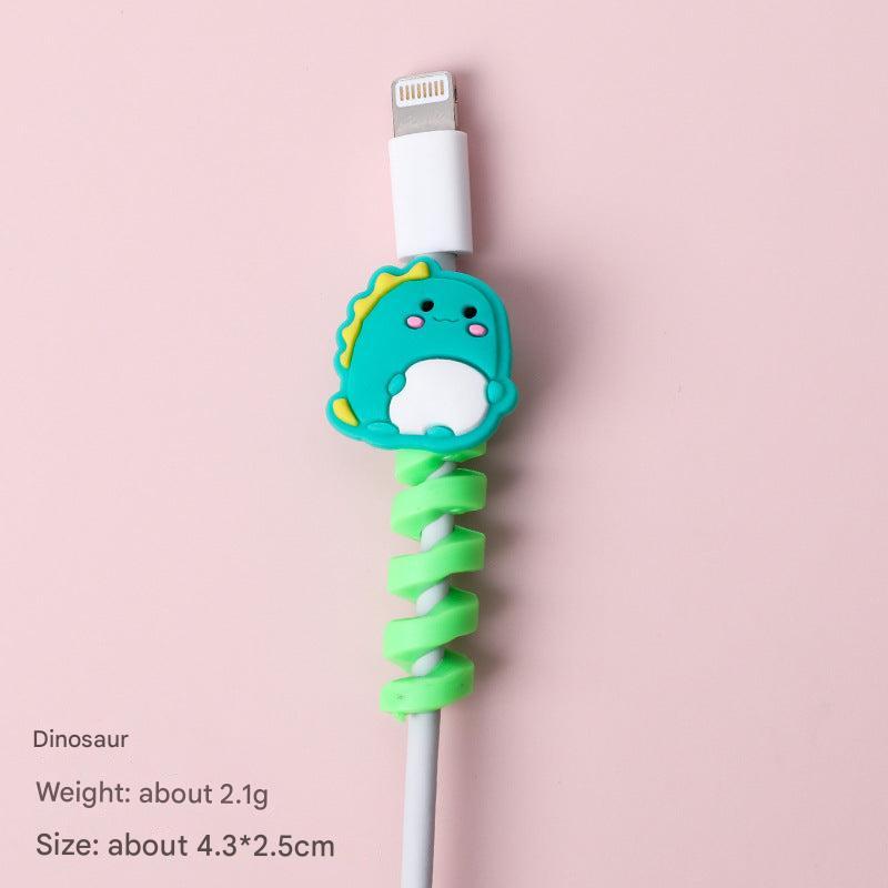 Colorful cable protector for electronic wires