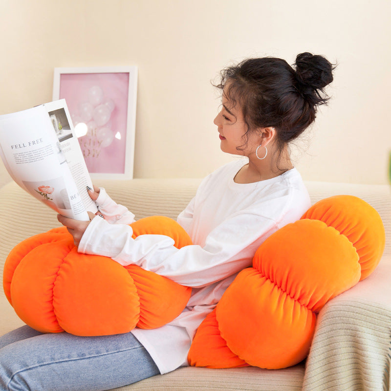 round cushion plush toy