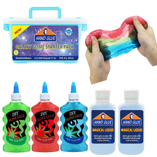 24-Color Crystal Slime Kit - Ultimate DIY Fun for All Ages