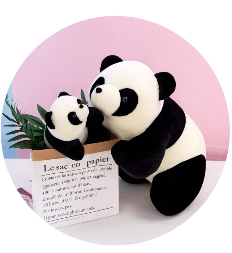 adorable panda plush toy