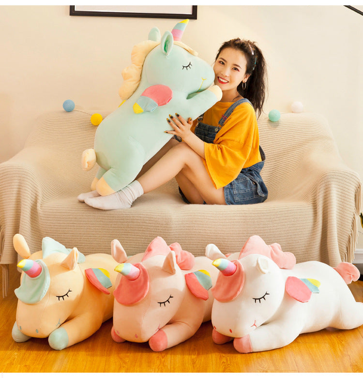 cuddly unicorn plushie