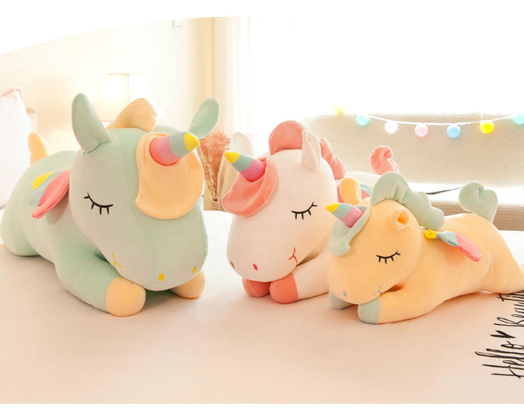 cuddly unicorn plushie