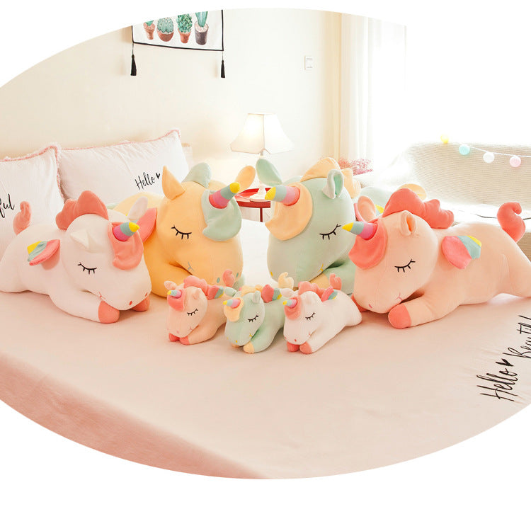 cuddly unicorn plushie