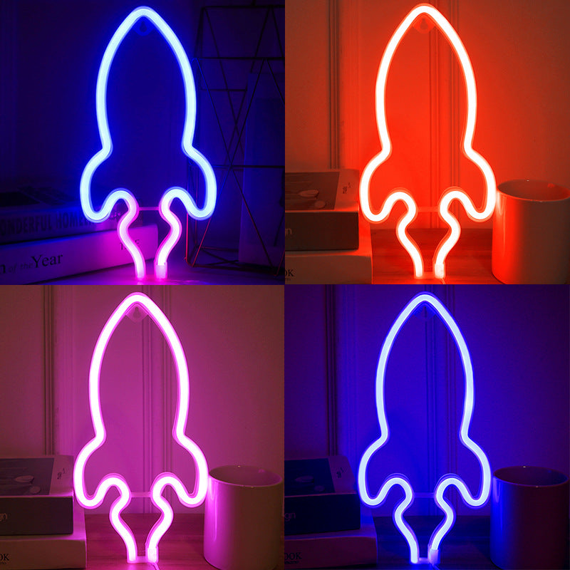 cute cloud shaped neon light