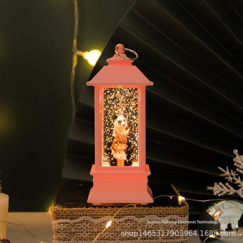 enchanting snowman holiday night light