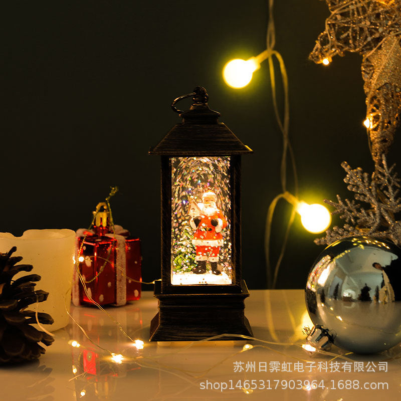 cheerful panda design crystal ball light