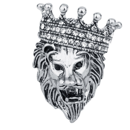 Crown Animal Pin for Jackets