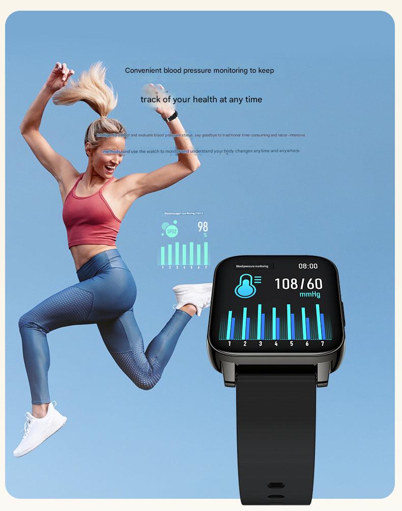 User wearing P36 Smart Watch