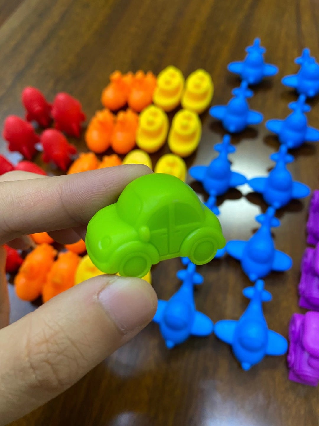 rainbow counting toy