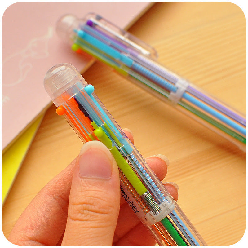 vivid color retractable pens collection