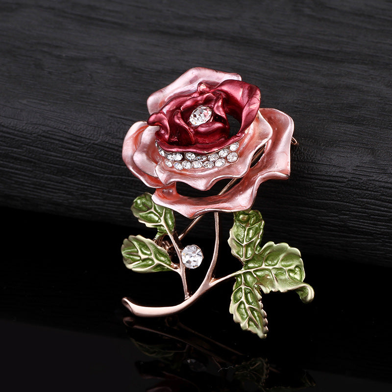 Lifestyle Image of Brooch Being Worn - Image 7