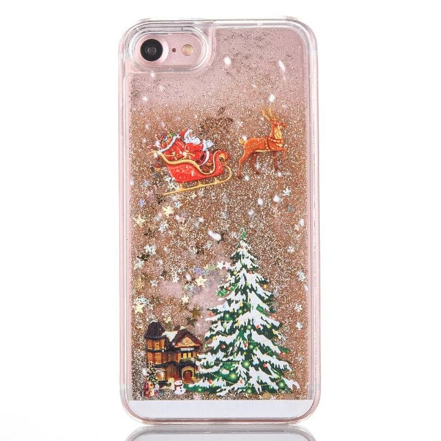 glitter phone cover