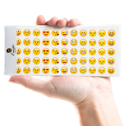 mini emoji stickers cute facial expressions image 2